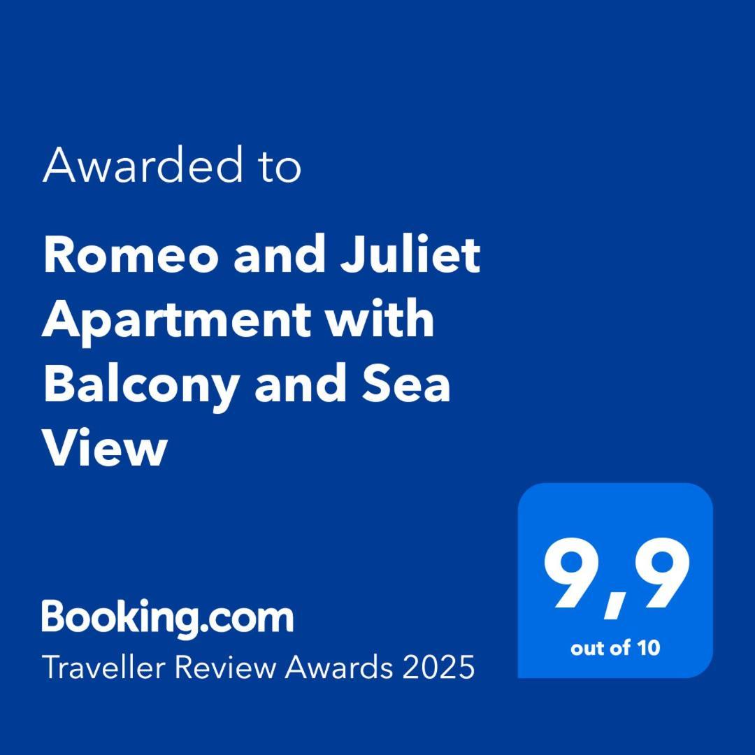 Romeo And Juliet Apartment With Balcony And Sea View Πόρετς Εξωτερικό φωτογραφία